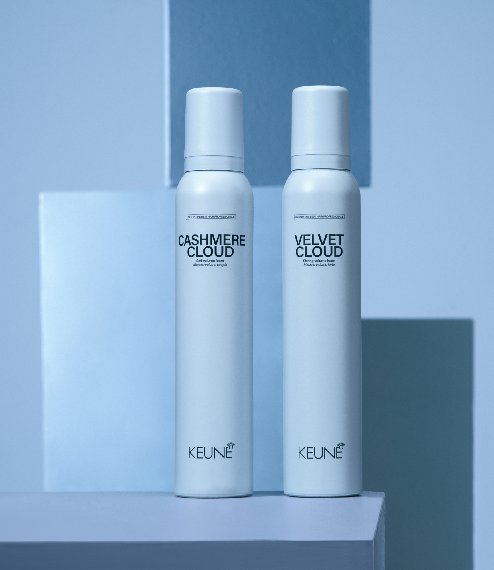 Volumize and nourish your hair with Keune Velvet Cloud Strong Volume Foam, making every hair style effortlessly stunning.